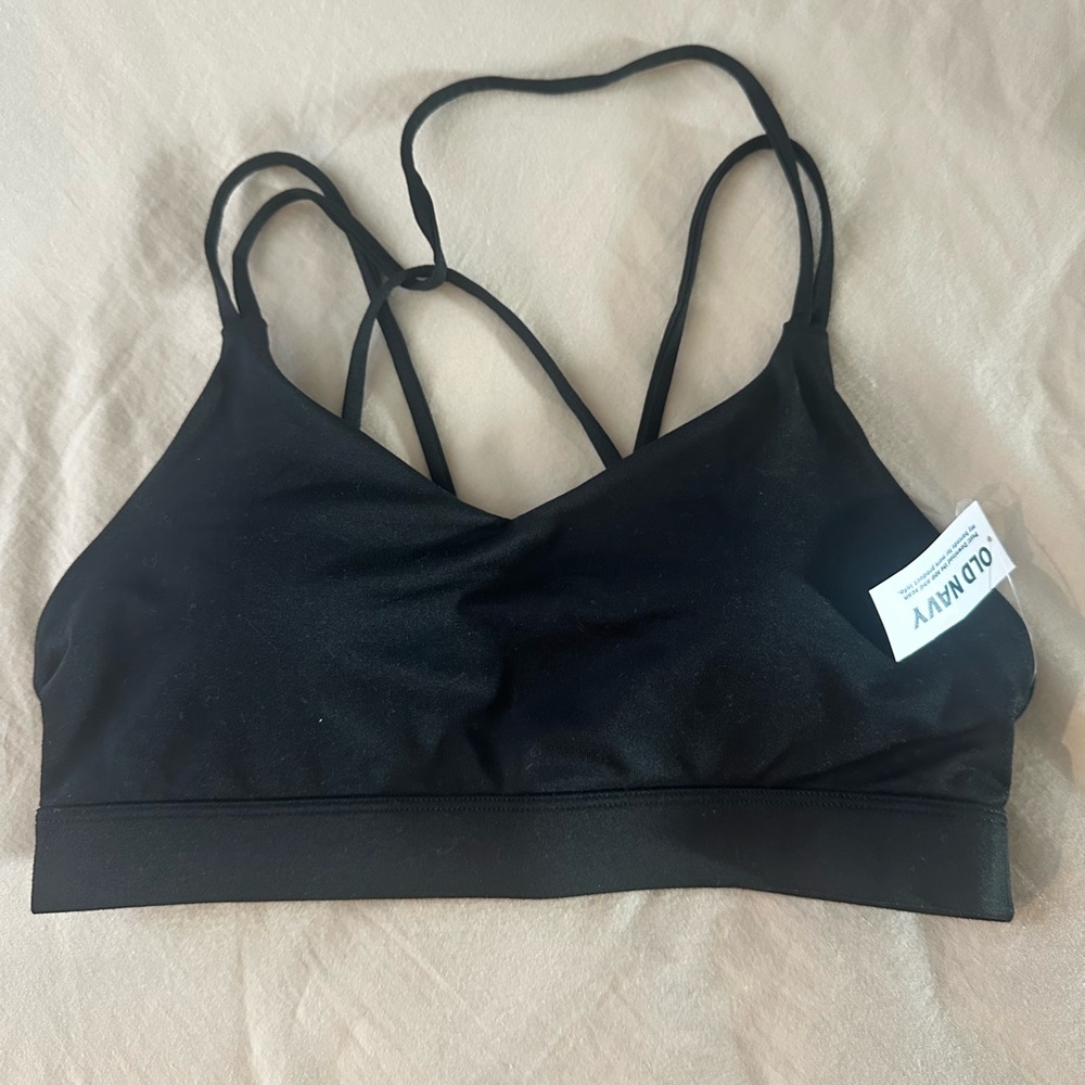 Old Navy Black Strappy Bra